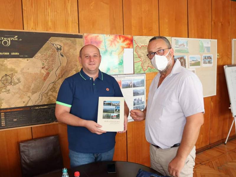 ცაგერის მუნიციპალიტეტს ჩეხეთის რესპუბლიკის წარმომადგენლები ეწვივნენ